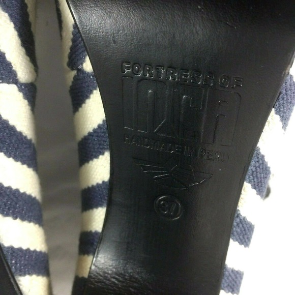 Anthropologie Fortress Inca Pump Bootie Sandal 37 - Picture 8 of 8